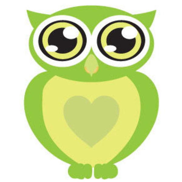 Cute blue owl Wall Sticker - Totally Movable