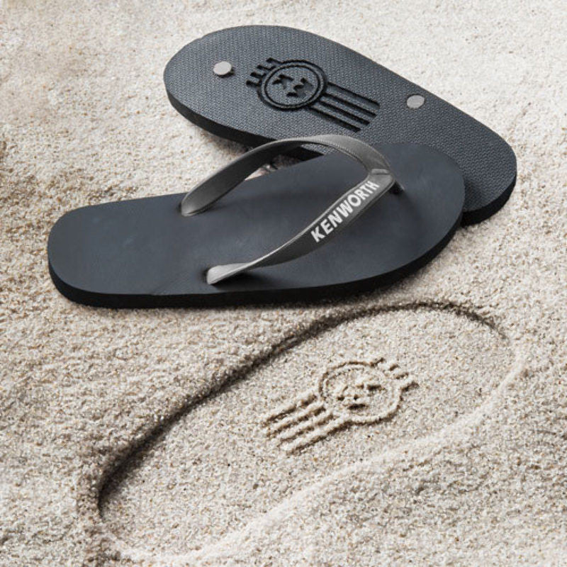 Genuine Kenworth Sand Imprint Thongs - Xtra Large