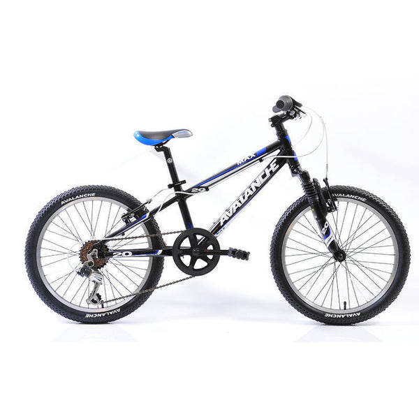Avalanche Bolt 16" Boys Bicycle Black/Orange